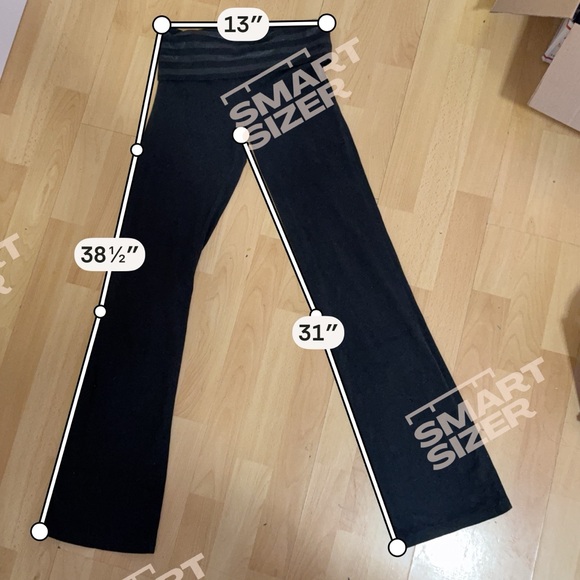 2012 PINK Victoria's Secret Black Sequin Foldover Leggings - Picture 9 of 9